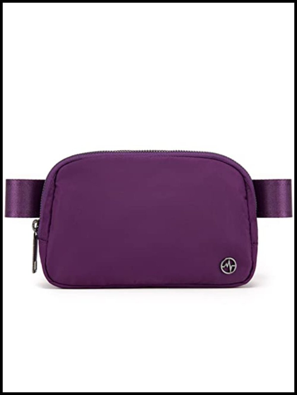 Nylon Belt Bag Crossbody Waist Pack 1L Travel Everyday Use